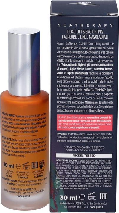 Produktbild Guam Axeantine Dual Lifting Serum for Eyelids and Nasolabial Lines 30ml (Augenpflege Serum, 30 ml, Tag + Nacht)