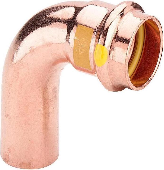 Actual product image Viega Bend 90 ° Ø = 28 mm - 345563 (Angled connection)