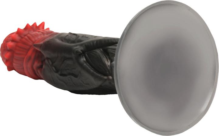 Actual product image XR Count Cockula - Silicone Dildo - Red/Black
