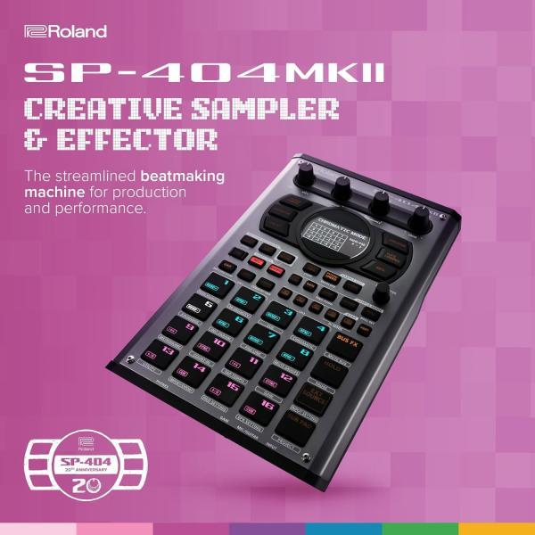 Produktbild Roland Sampler SP-404 MKII mobiler Sequencer mit Klinkenkabel