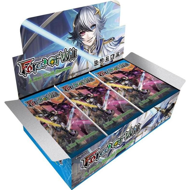 Tinisu Force of Will (FOW / H1) Display Booster Box A New World Emerges (Englisch)