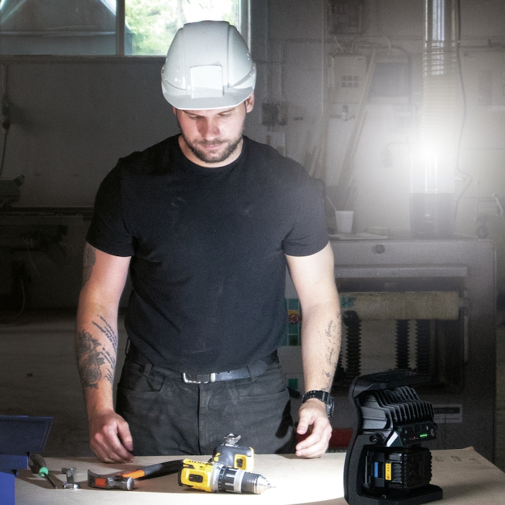 Produktbild Scangrip Connector für Milwaukee 18V-Akkus