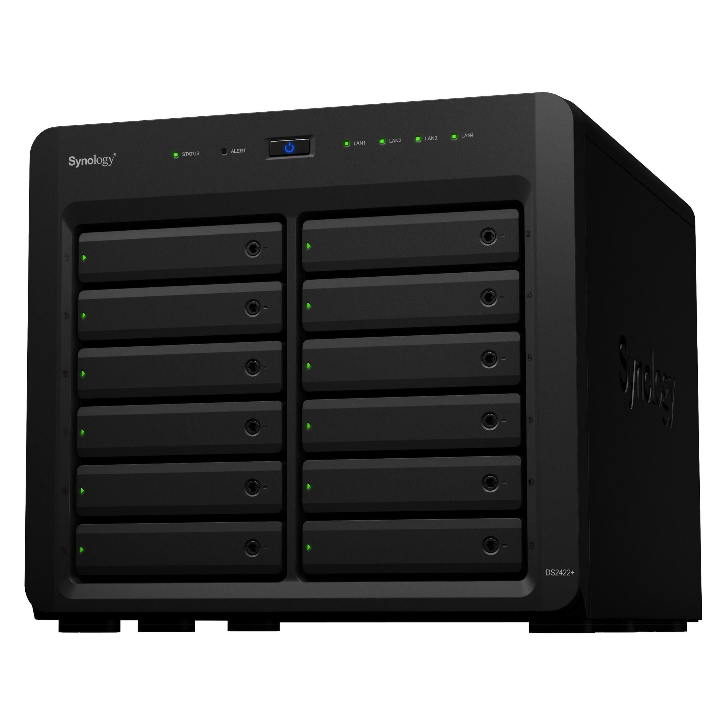 Synology DS2422+ (0 TB), NAS, Schwarz