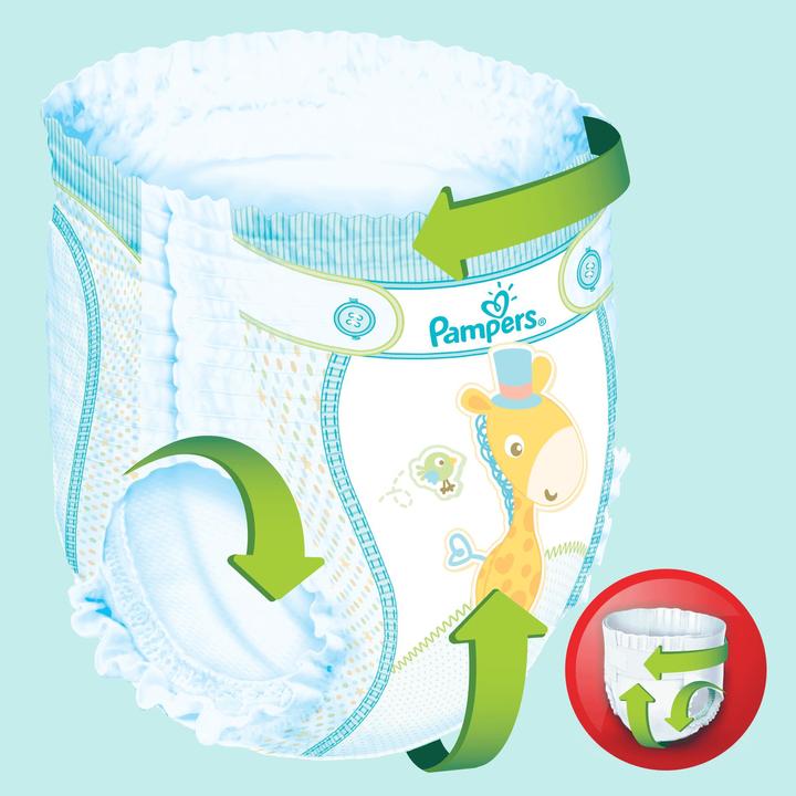 Actual product image Pampers Baby-Dry Pants (Size 7, Monthly box, 104 Piece)