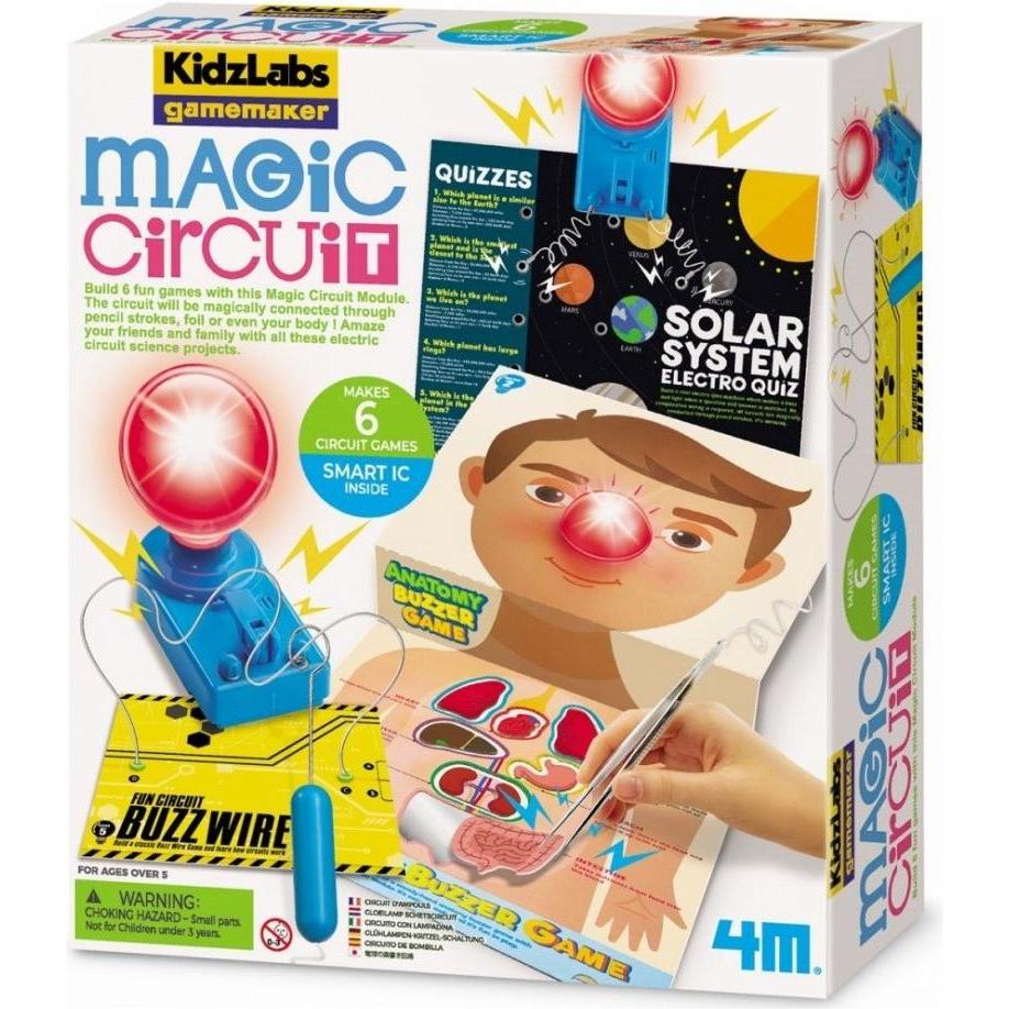 Thumbnail - Scandinavian Baby Products 4M - KIDZLABS / MAGIC CIRCUIT GAMES - (4M-03323)
