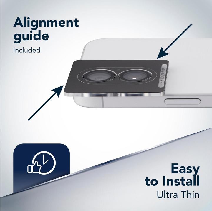 Produktbild Cellularline Camera Lens Protection Ring (1 Stk., Apple iPhone 17, Apple iPhone 17 Pro, Apple iPhone 17 Pro Max)