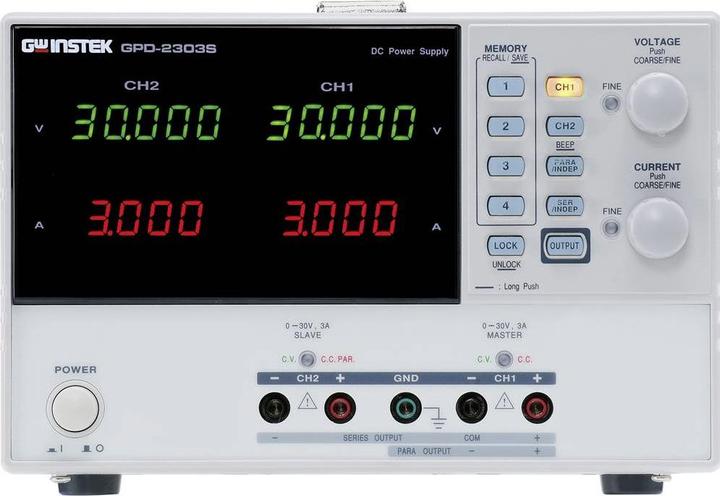 Produktbild GW Instek Labornetzgerät, einstellbar GPD-3303S 0