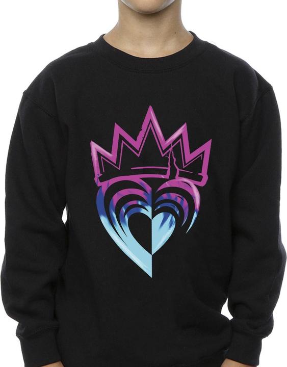 Actual product image Disney Boys Descendants Pink Crown Sweatshirt (152, 158)