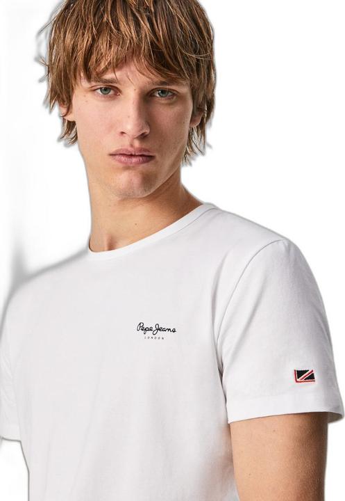 Image du produit Pepe Jeans Original Basic T-Shirt Short Sleeve White (XXL)
