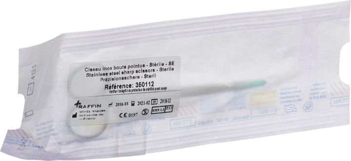 Image du produit Marco Raffiné ciseaux de précision inox pointu/pointu stériles