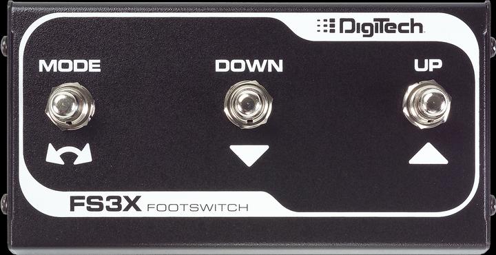 Digitech Pédale de commande, 3 positions, sélection de fonctions supplémentaires