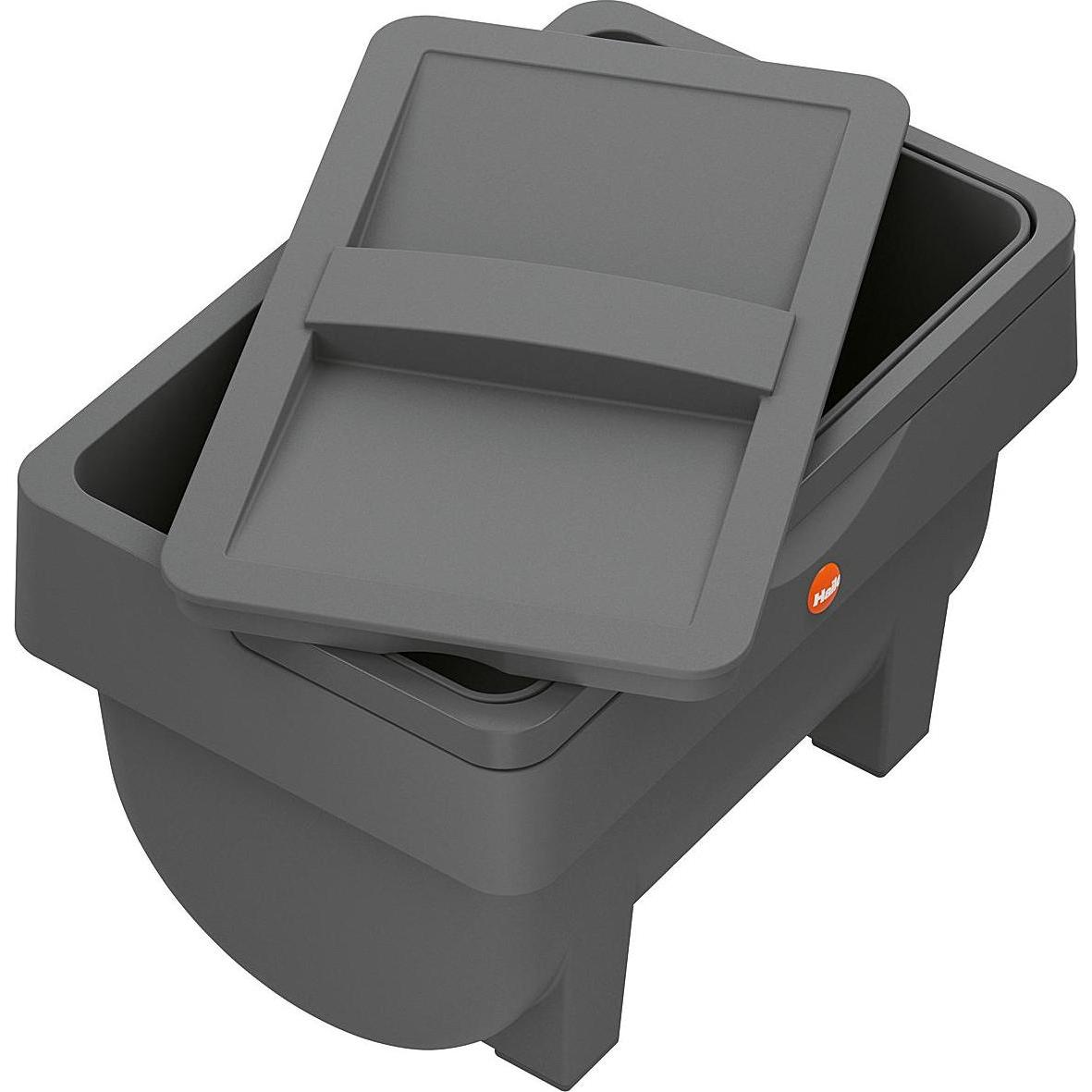 Thumbnail - Hailo Öko Mini S 4l grau, Abfalleimer, Grau