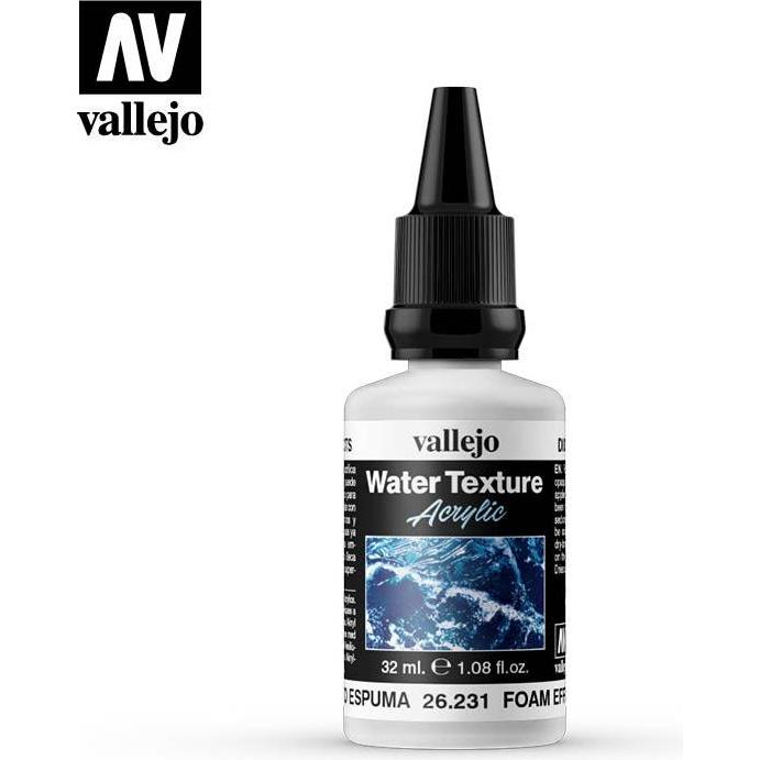 Vallejo, Künstlerfarbe + Bastelfarbe, Schaum und Schnee 32ml (Transparent, 32 ml)
