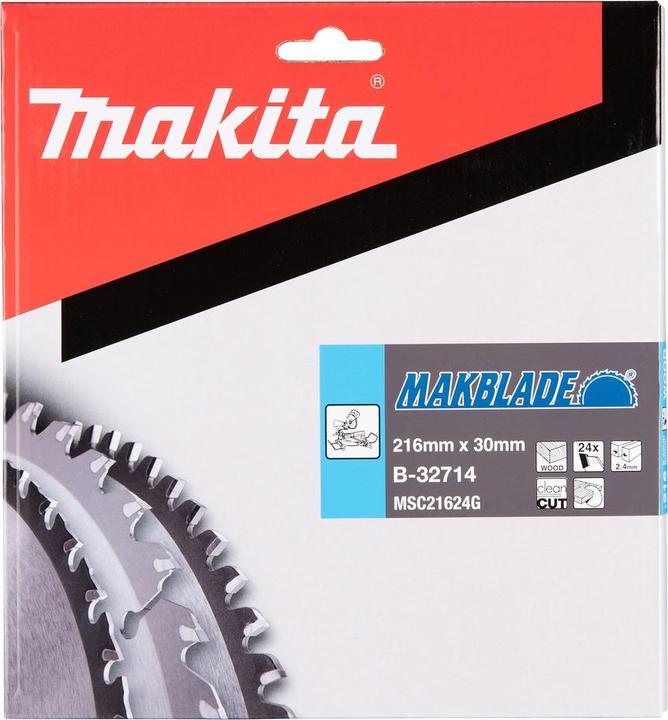Productafbeelding Makita MAKBLADE zaagblad 216x30x24Z