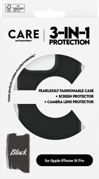 Productafbeelding Care Mode 3-in-1 set (1 Stuk, Apple iPhone 16 Pro, Apple iPhone 16 Plus)
