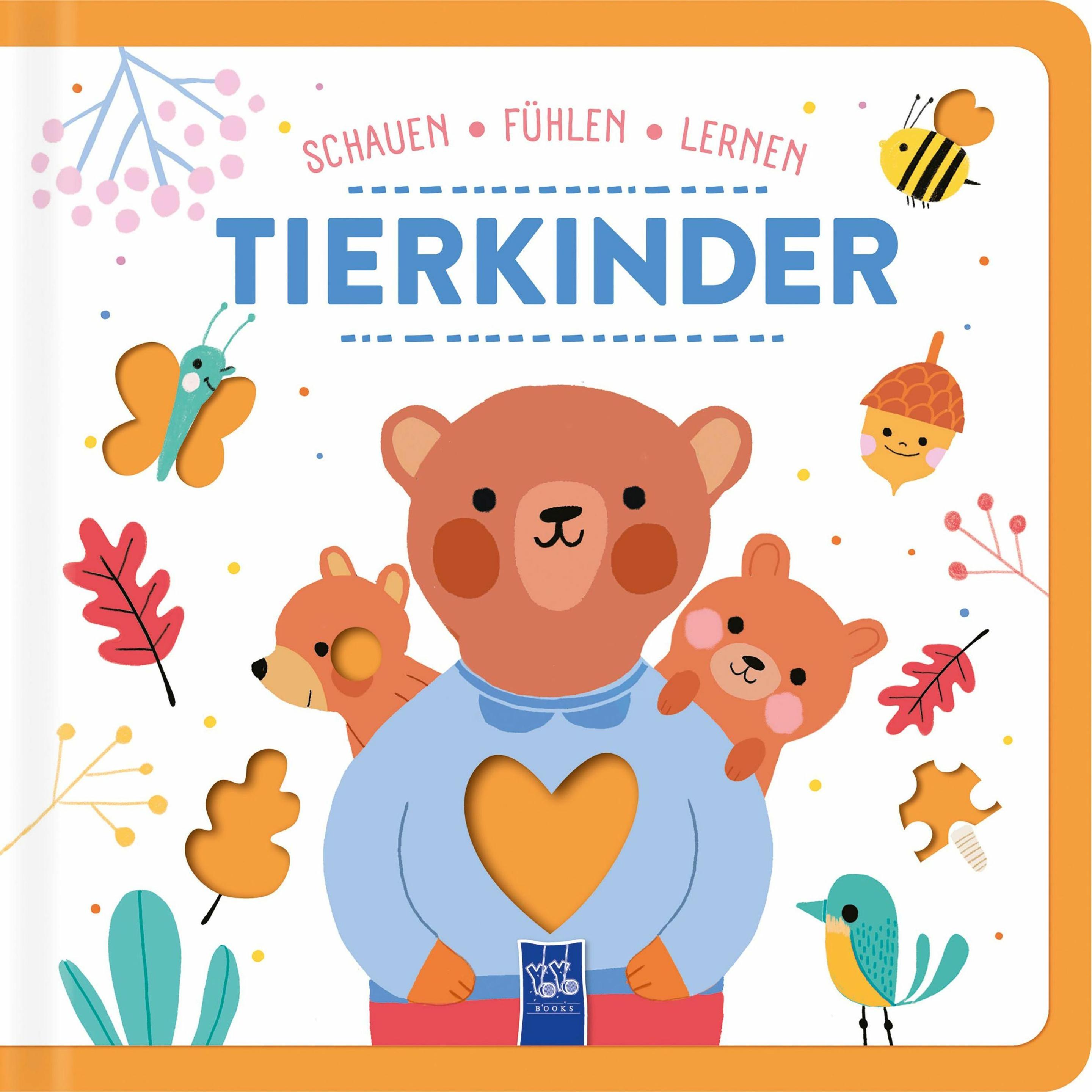Yoyo Books, Babybücher, Schauen - Fühlen - Lernen: Tierkinder (Deutsch)