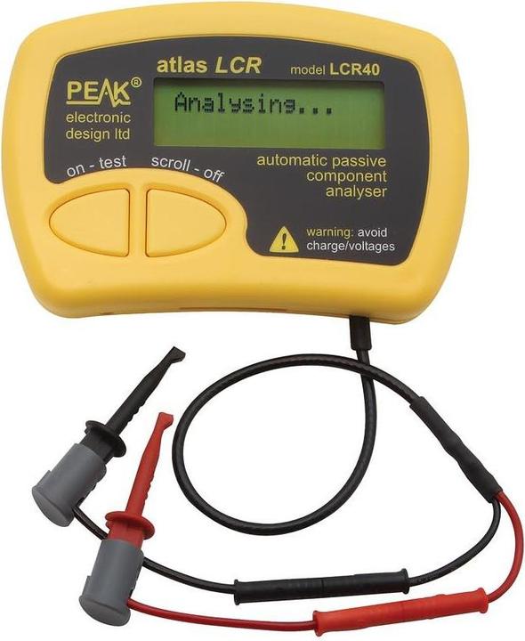 Actual product image Velleman Automatic passive component analyzer