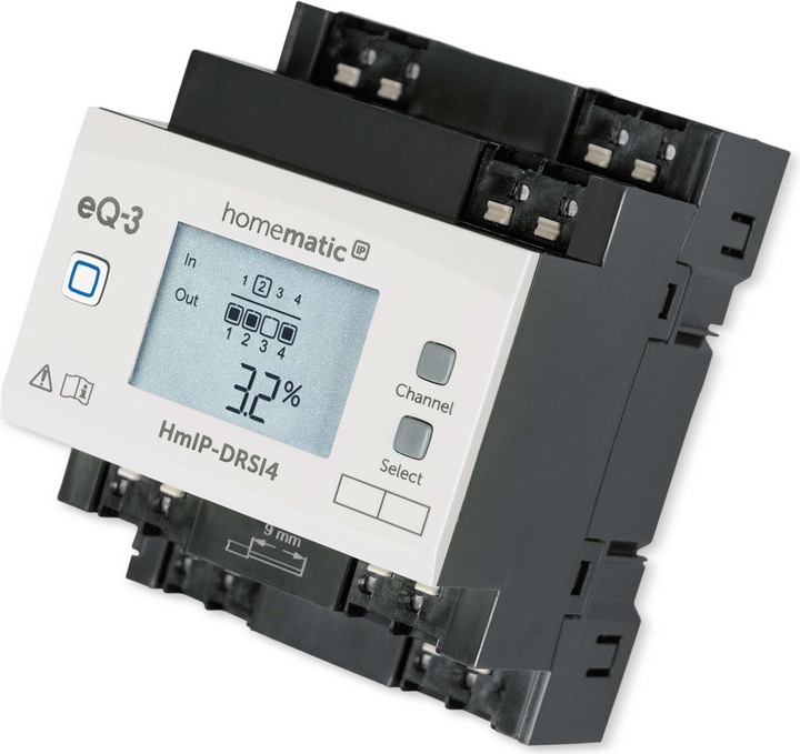 Produktbild Homematic IP Funk-Schaltaktor für Hutschienenmontage 4-fach (Schaltaktor)