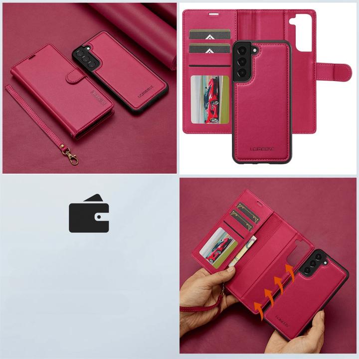 Produktbild LC.Imeeke Galaxy S25 - L2 Serie Brieftasche und Hülle (Samsung Galaxy S25)