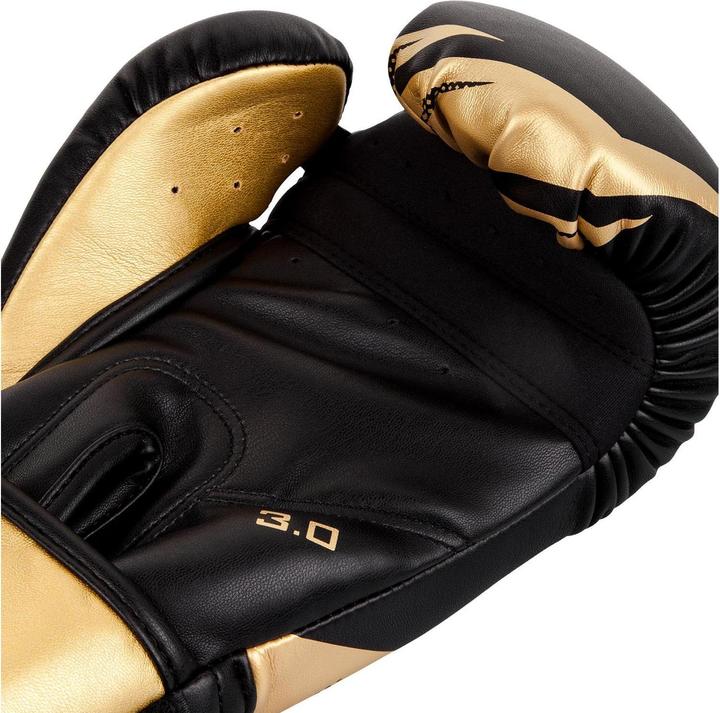 Image du produit Venum Gants de boxe Challenger 3.0 - Noir/Or (16 OZ, Taille unique)