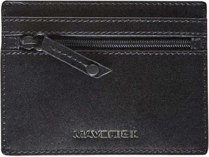 Actual product image Maverick Wallet All Black 11.5 x 8.7 cm, Black
