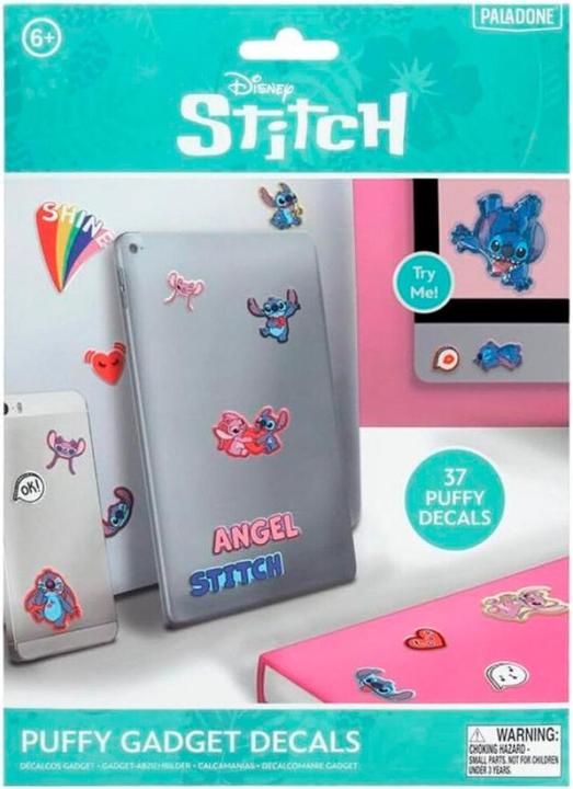 Actual product image Paladone Products Disney - Lilo et Stitch - Set de Stickers Gadget Puffy (37 Sticker)