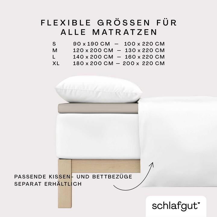 Actual product image schlafgut Pure Topper (90 x 190 - 100 x 220 cm)
