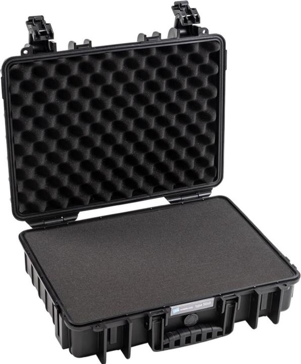 B&W International B&W koffer type 5040 zwart met schuiminzet (Drone koffer)