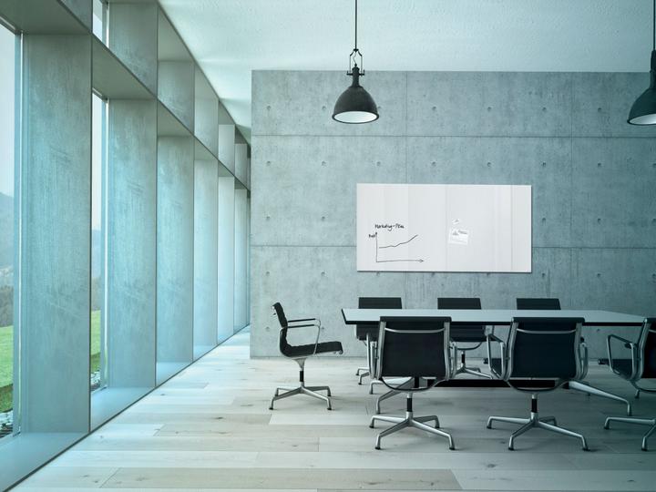 Produktbild Sigel Glasboard Artverum GL225 2000x1000x18mm weiss (200 x 100 cm)