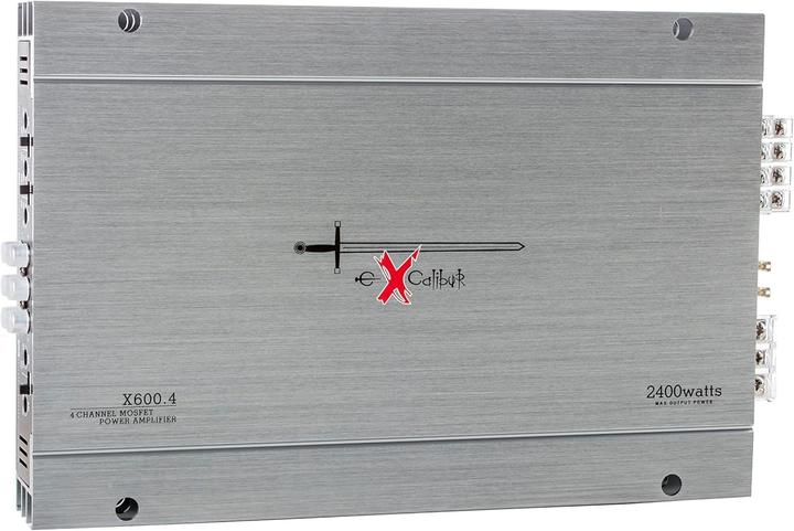 Actual product image Excalibur X600.4 Auto amplifier 4-kanaals (4-channel amplifier)