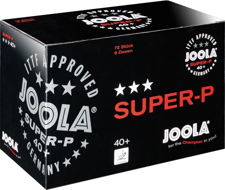 Actual product image Joola ® Tischtennisbälle SUPER-P (72 pcs.)
