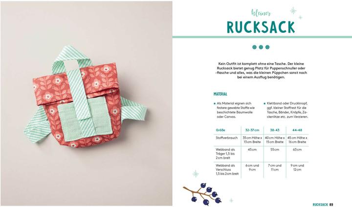 Produktbild Hej. Minimode – Süsse Puppenkleidung nähen