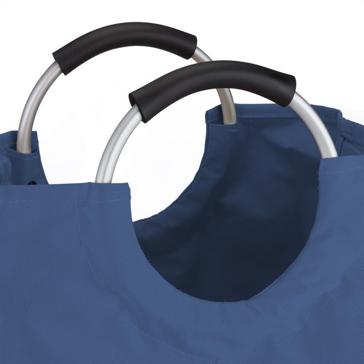 Actual product image Relaxdays Folding Laundry Hamper with Handles (60 l)