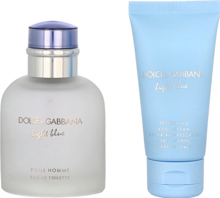 Actual product image Dolce & Gabbana Light Blue (Perfume set)