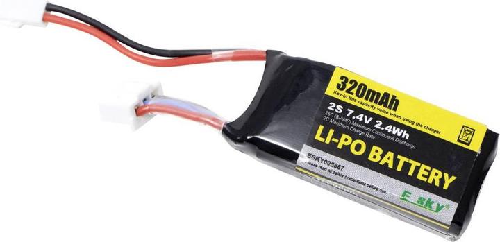 Actual product image E-Sky Spare part Flight battery Suitable for model (modelling): Helicopter 300 V2