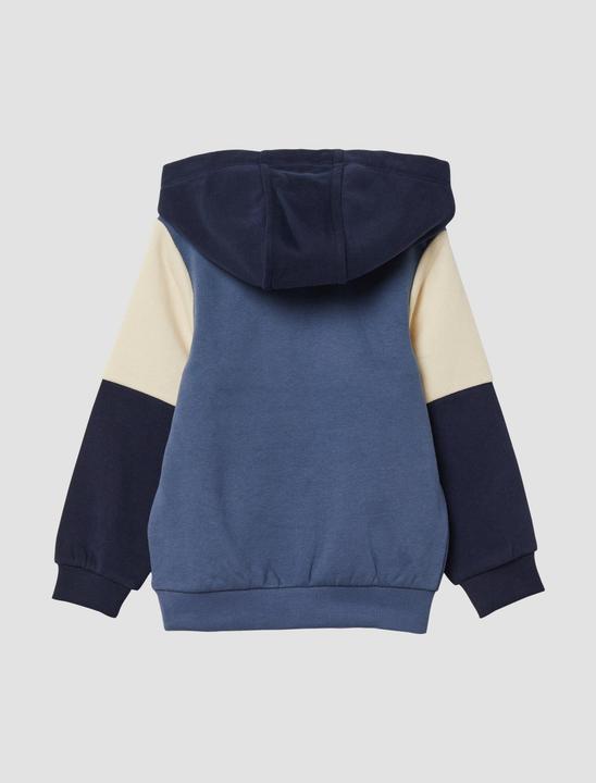 Produktbild s.Oliver Sweatshirt Kapuzen-Sweatshirt im Colorblocking, brushed inside (140)