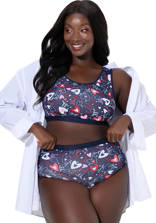 Produktbild Ulla Popken Maxislips, 3er-Pack, High Waist (68, 3er Pack)