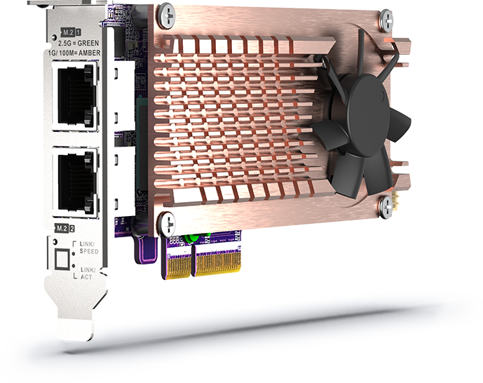 Actual product image QNAP QM2 Series Card