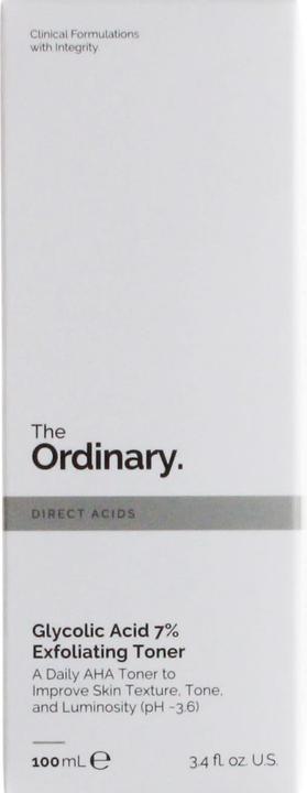 Actual product image The Ordinary Glycolic Acid (Face toner, 100 ml)
