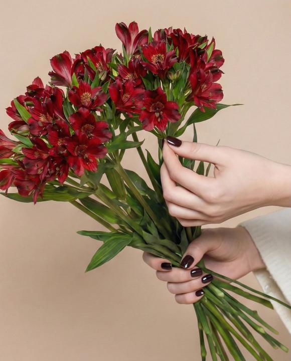 Produktbild feey Alstroemeria rot (10x)
