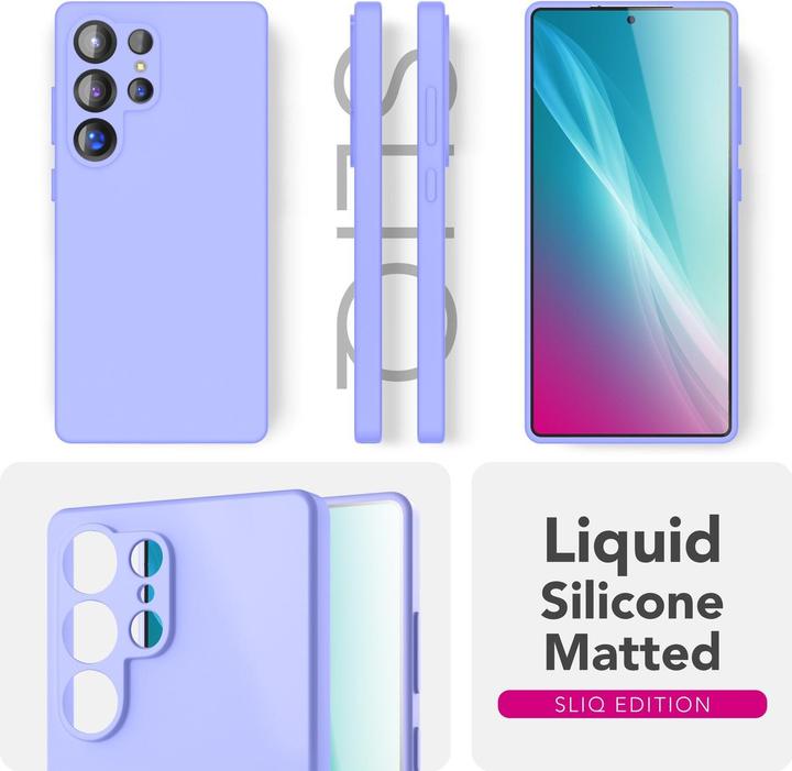 Produktbild Nalia Phoenix - Abwischbare Flüssigsilikon Hülle - Easy Clean Liquid Silicone Cover (Samsung Galaxy S25 Ultra)