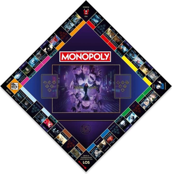 Actual product image Winning Moves Monopoly Jujutsu Kaisen (German)