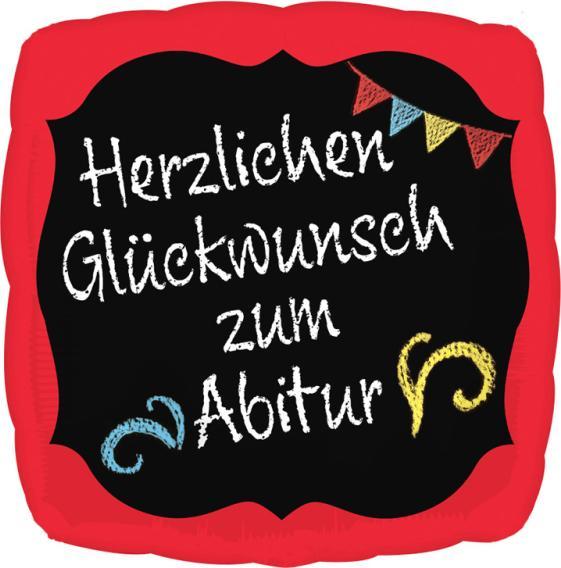 Produktbild Amscan Folienballon Glückwunsch zum Abitur (5x)
