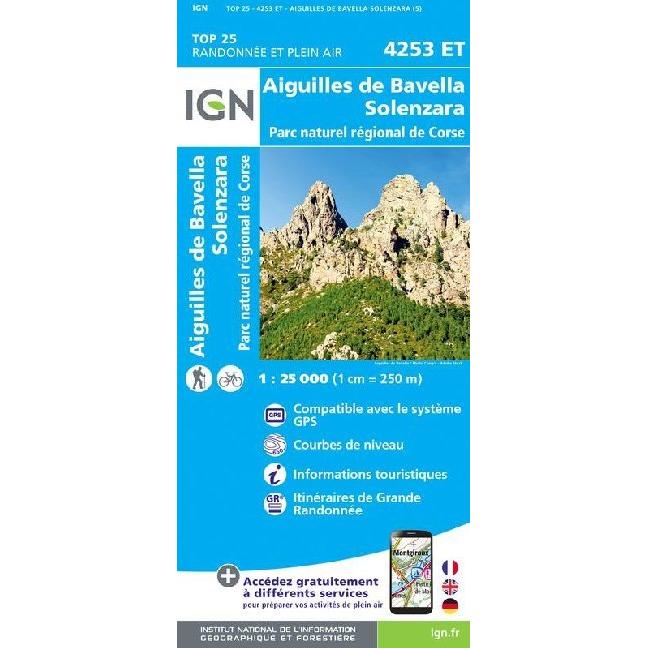 Thumbnail - Aiguilles de Bavella, Landkarte