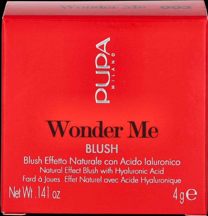 Pupa Milano Wonder Me Blush (003 That's Hot Radian)
