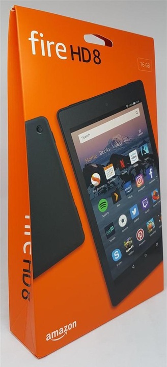 Image du produit Amazon Tablette Fire HD 8 avec Alexa, écran HD de 20,32cm (8 pouces), 16 Go, noir... (8", 16 Go, Noir)