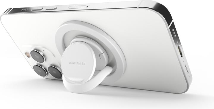 Actual product image Vonmählen Backflip Mag - White (Magsafe Sticker incl.)