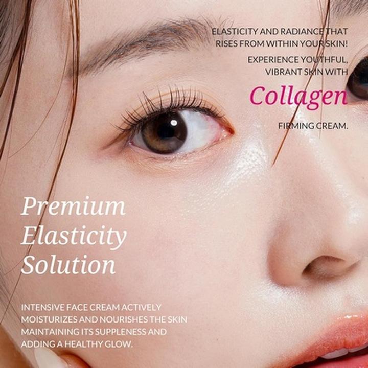 Actual product image JKosmec Skin Solution Collagen Firming Face Cream (50 ml, 24h cream)