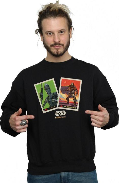 Image du produit Star Wars - Sweat THE MANDALORIAN TRADING CARDS - Homme (XXL)