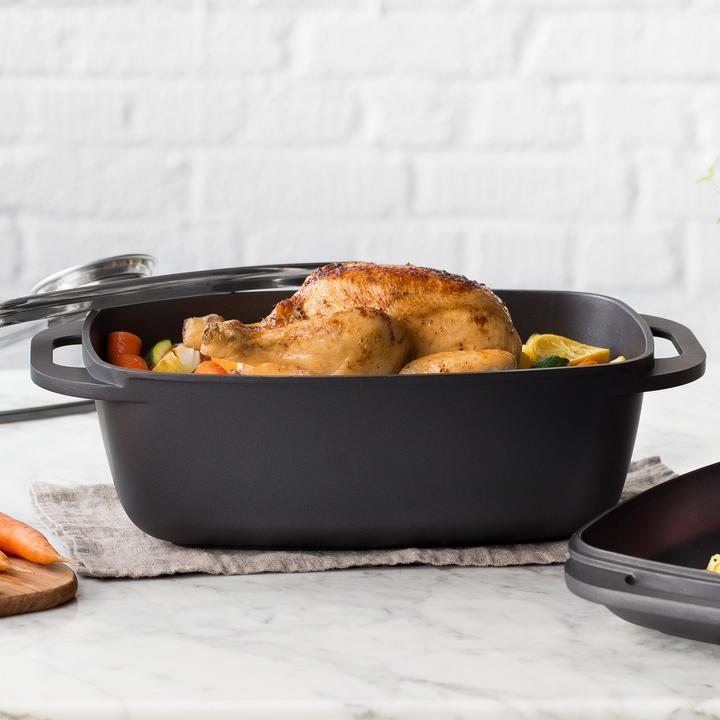 Image du produit Kitchen Crew Cocotte en fonte d'aluminium (Cocotte + faitout, 43 x 12 cm)